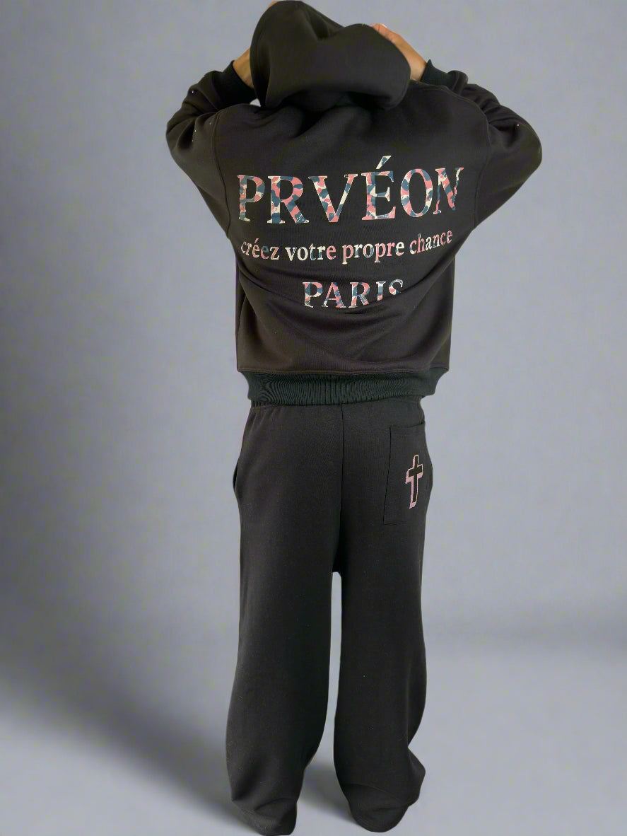 Prevon Sweatsuit – Pink Noir Edition