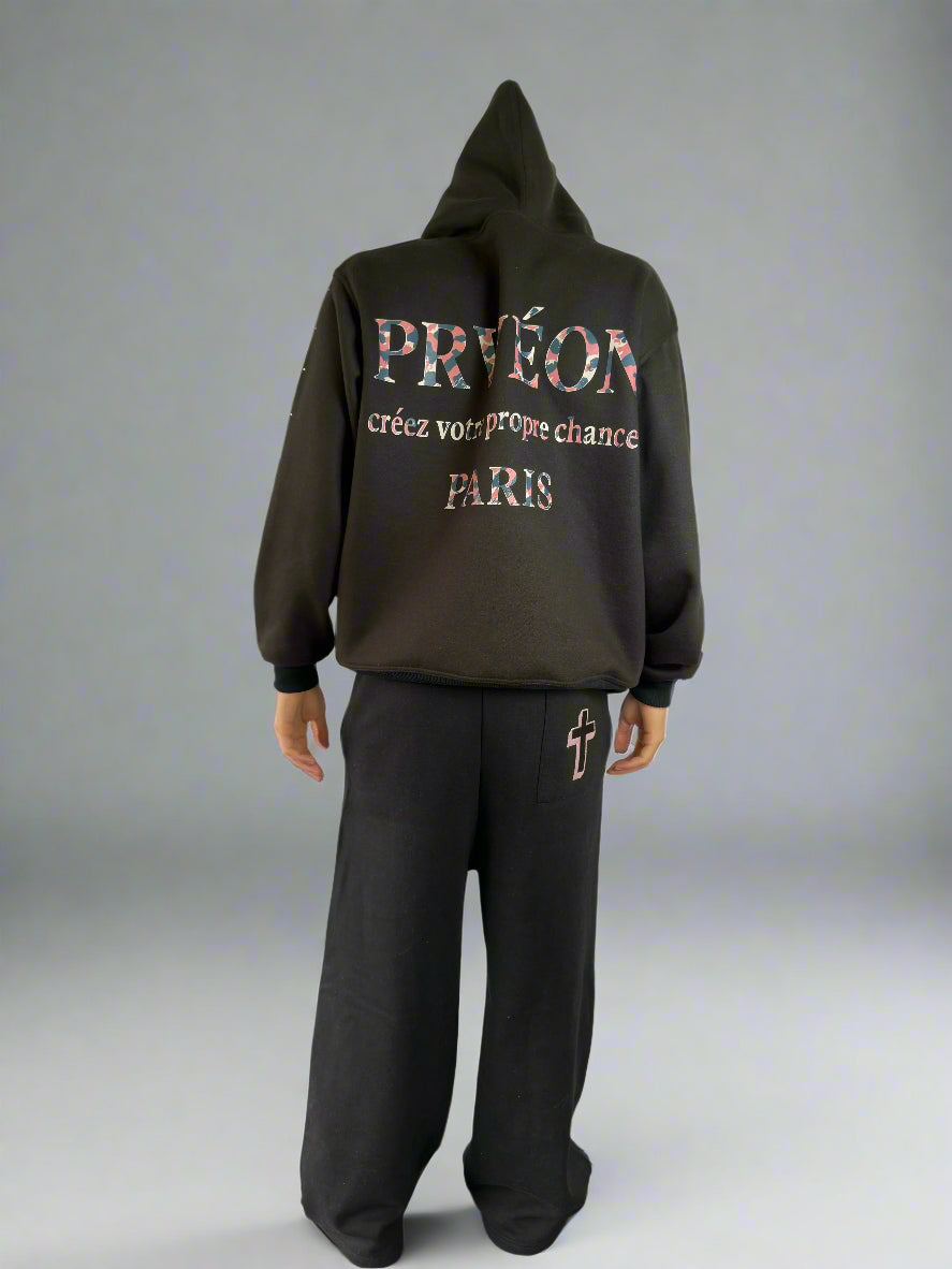 Prevon Sweatsuit – Pink Noir Edition